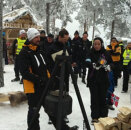 1. mars: Kronprins Haakon besøker Skogselskapets gapahuk i Kapellskogen i anledning den offisielle åpningen av FNs internasjonale skogsår (Foto: Christian Lagaard, Det kongelige hoff)